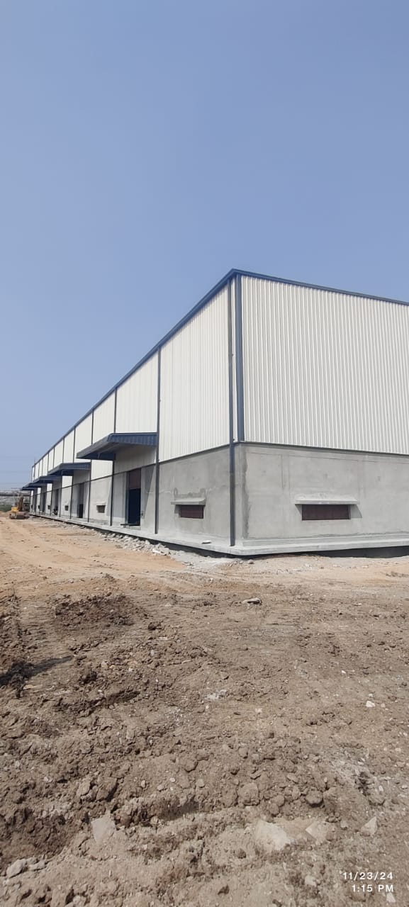 Completed warehouse