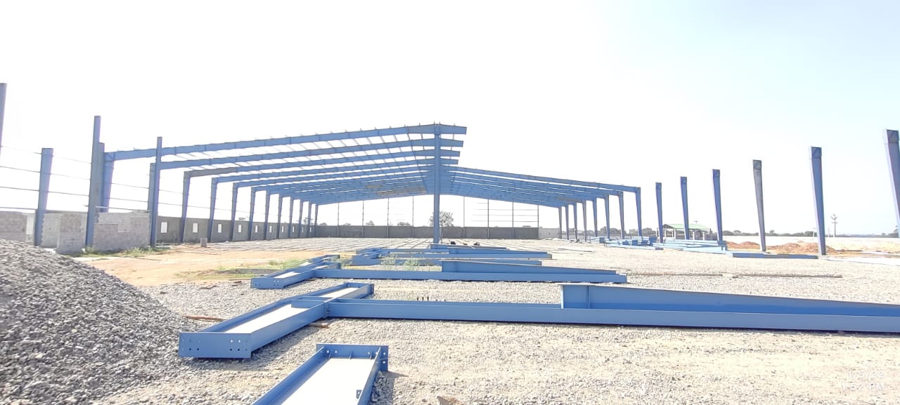 Primary steel framework