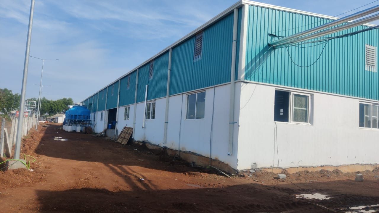 Airus Water Pvt Ltd shed