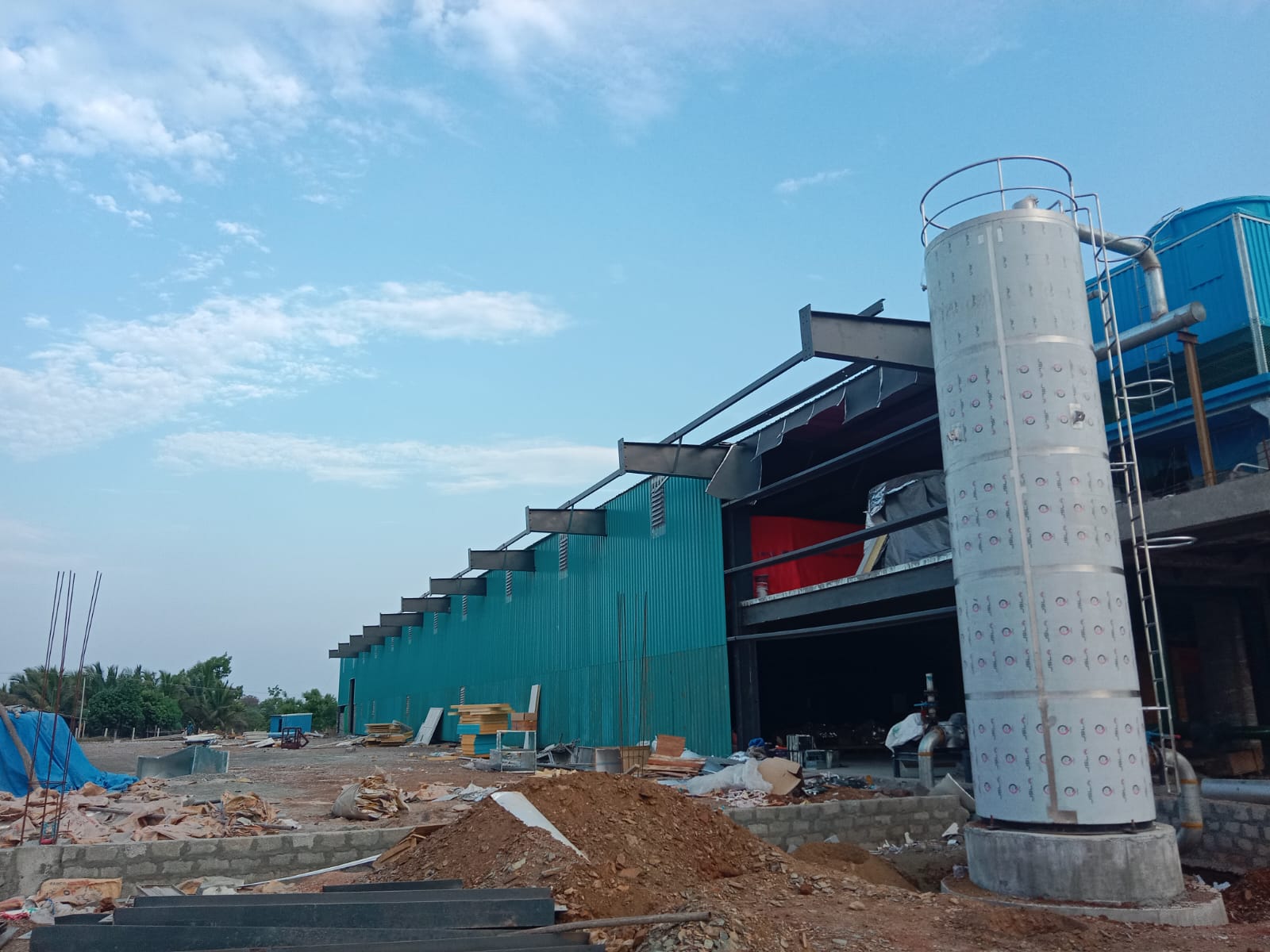 Process plant structure